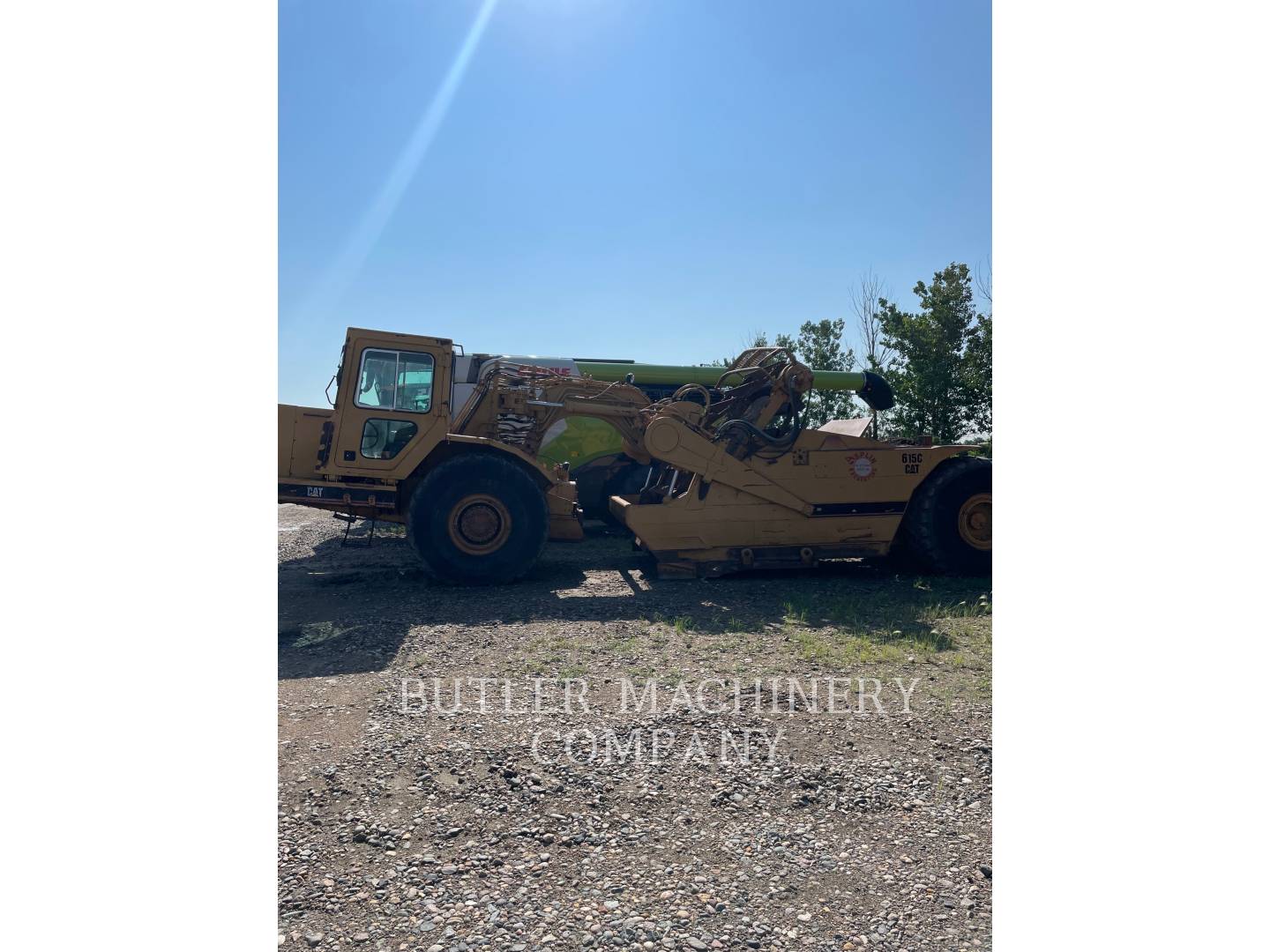 1990 Caterpillar 615C Wheel Tractor