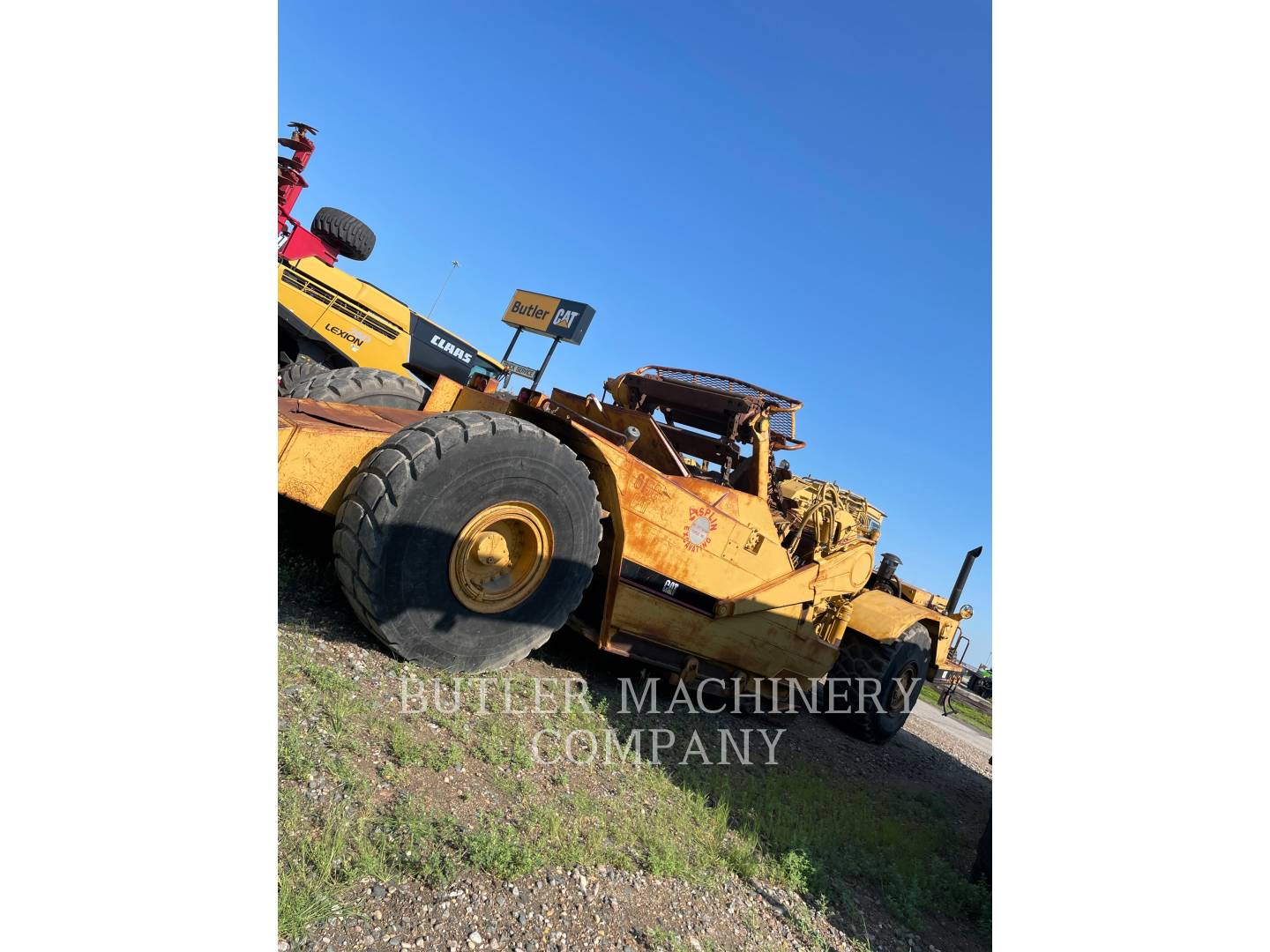 1990 Caterpillar 615C Wheel Tractor