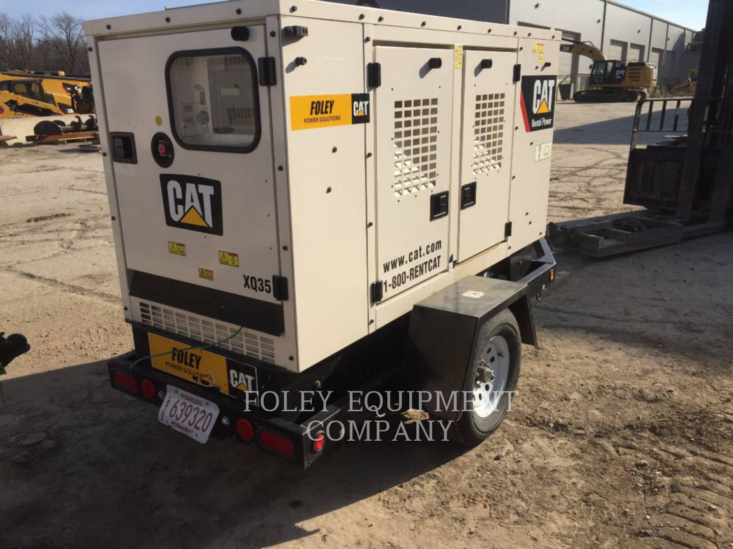 2017 Caterpillar XQ35KVA Generator