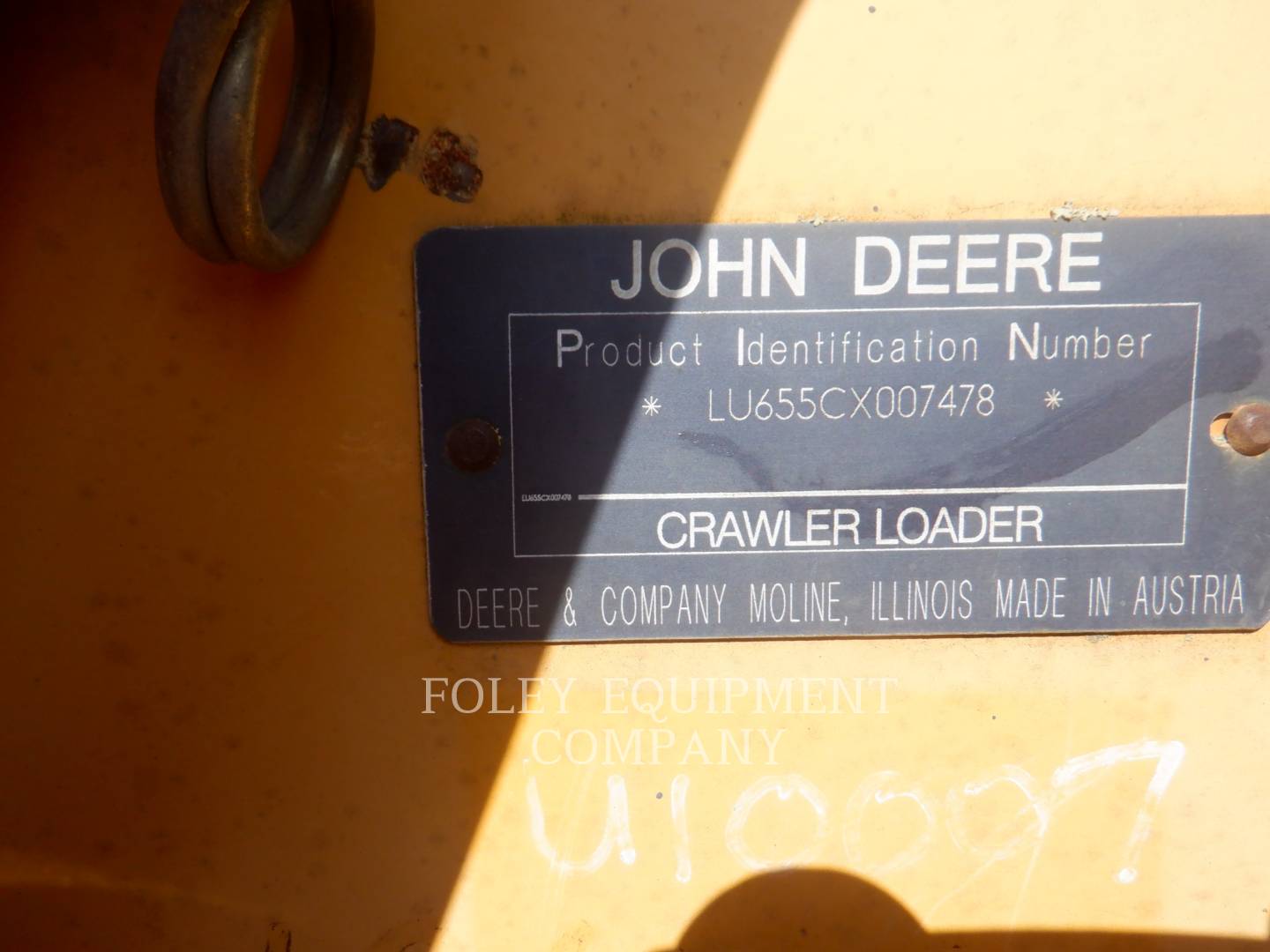 2005 John Deere 655C Compact Track Loader