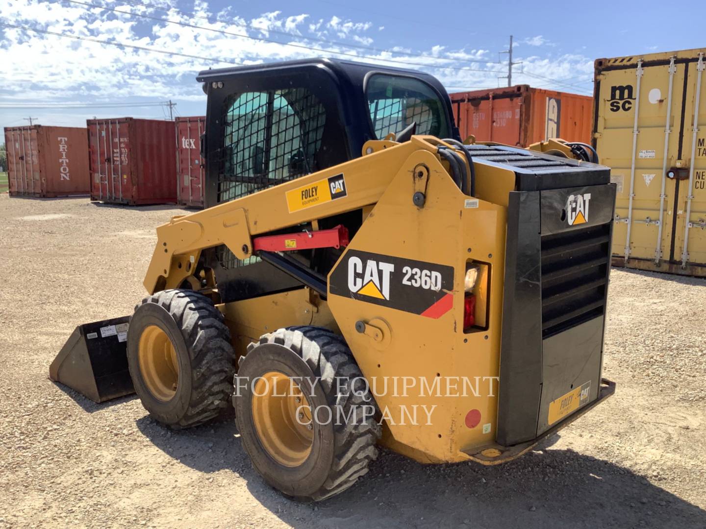 2017 Caterpillar 236D Skid Steer Loader