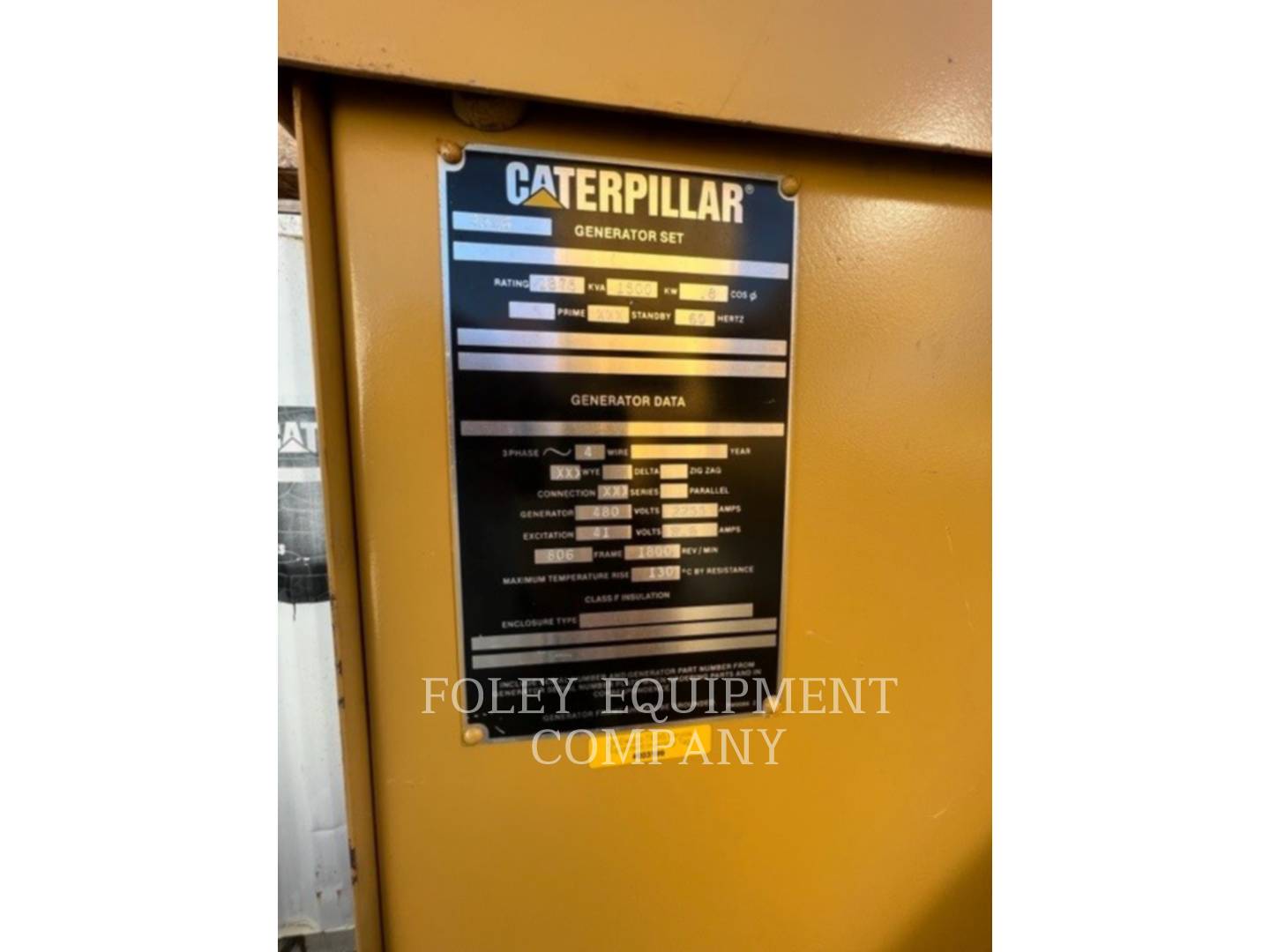 1994 Caterpillar D3516 Generator