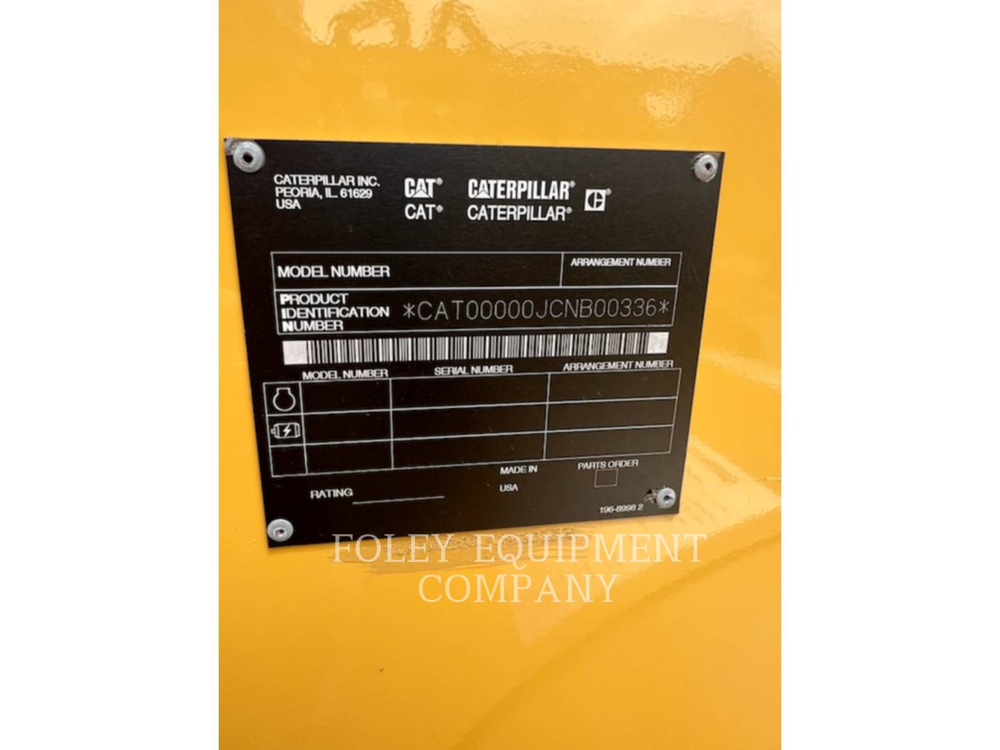 2001 Caterpillar 3508BEP Generator