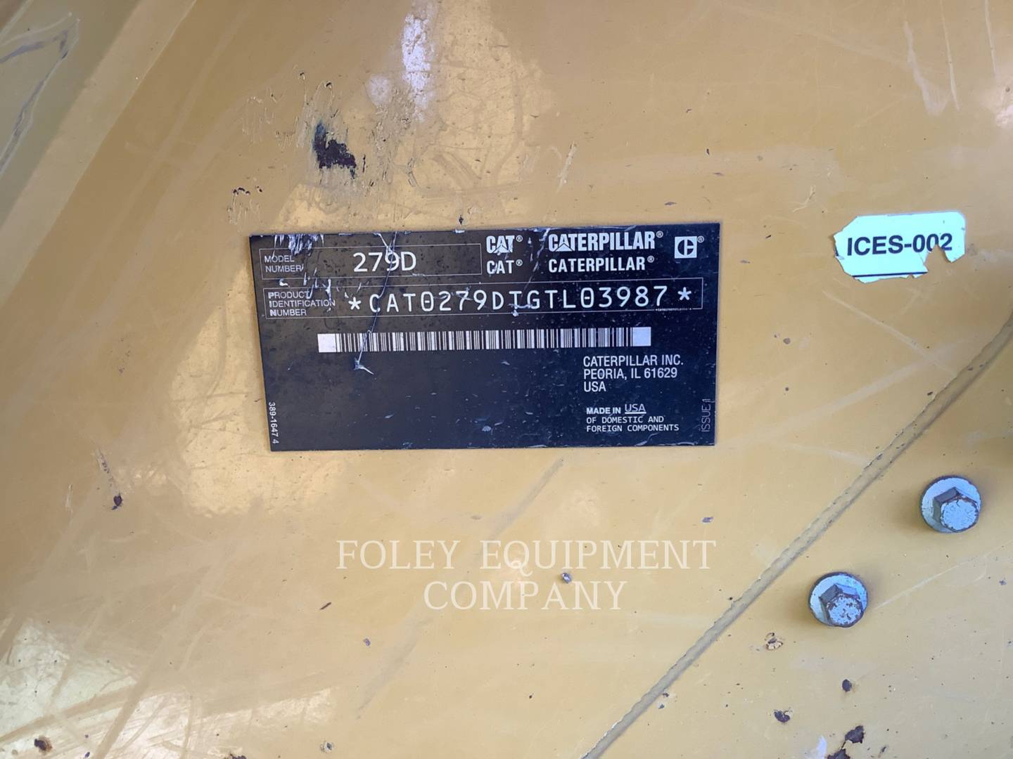 2017 Caterpillar 279DSTD2CA Skid Steer Loader