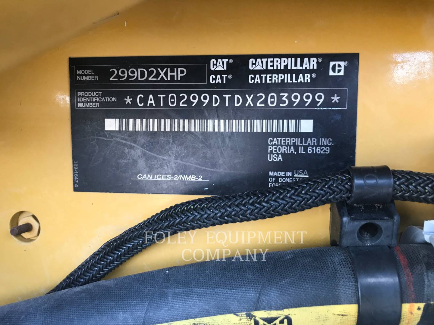 2019 Caterpillar 299D2XHP2C Skid Steer Loader