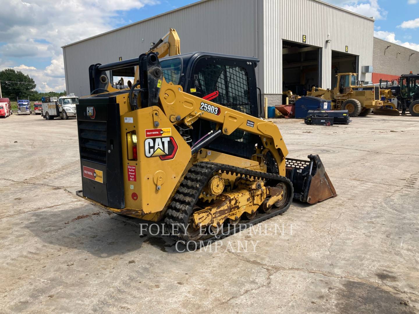 2020 Caterpillar 259D3HF2C Skid Steer Loader