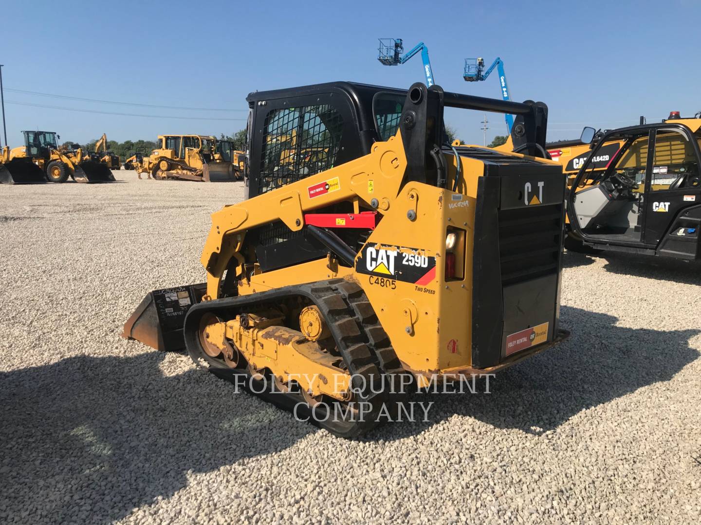 2018 Caterpillar 259DSTD2CA Skid Steer Loader
