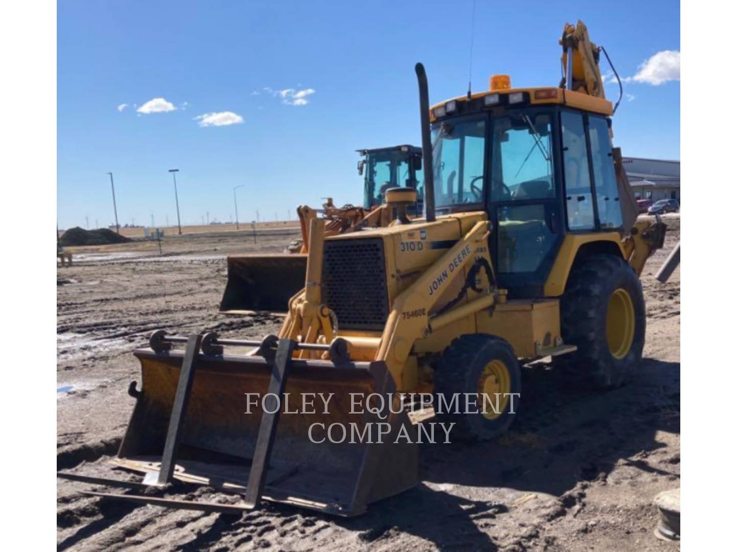 1991 John Deere 310D Tractor Loader Backhoe for sale in WICHITA, KS
