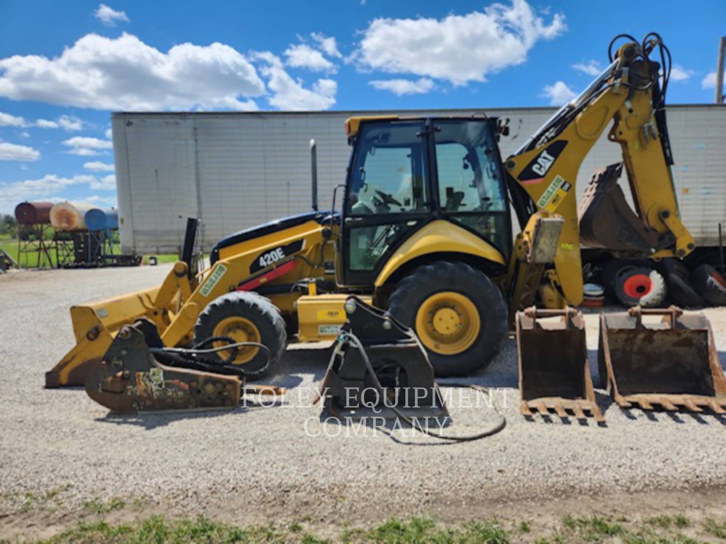 2010 Caterpillar 420EST Tractor Loader Backhoe