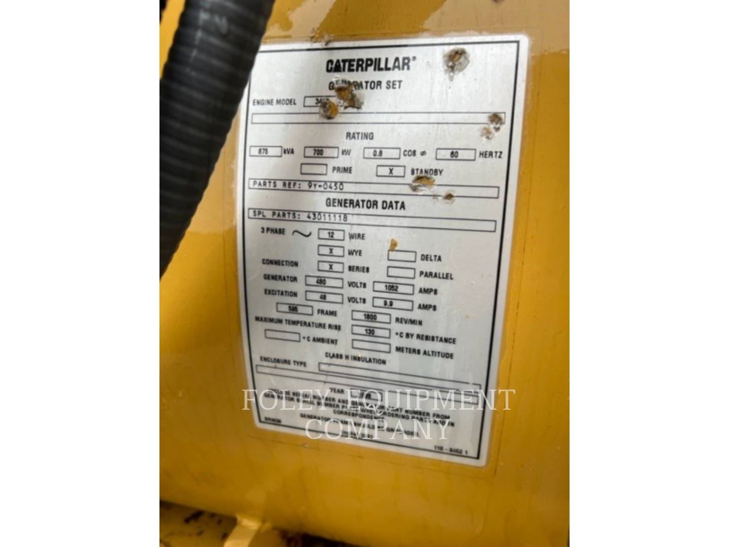 1998 Caterpillar 3412EP Generator