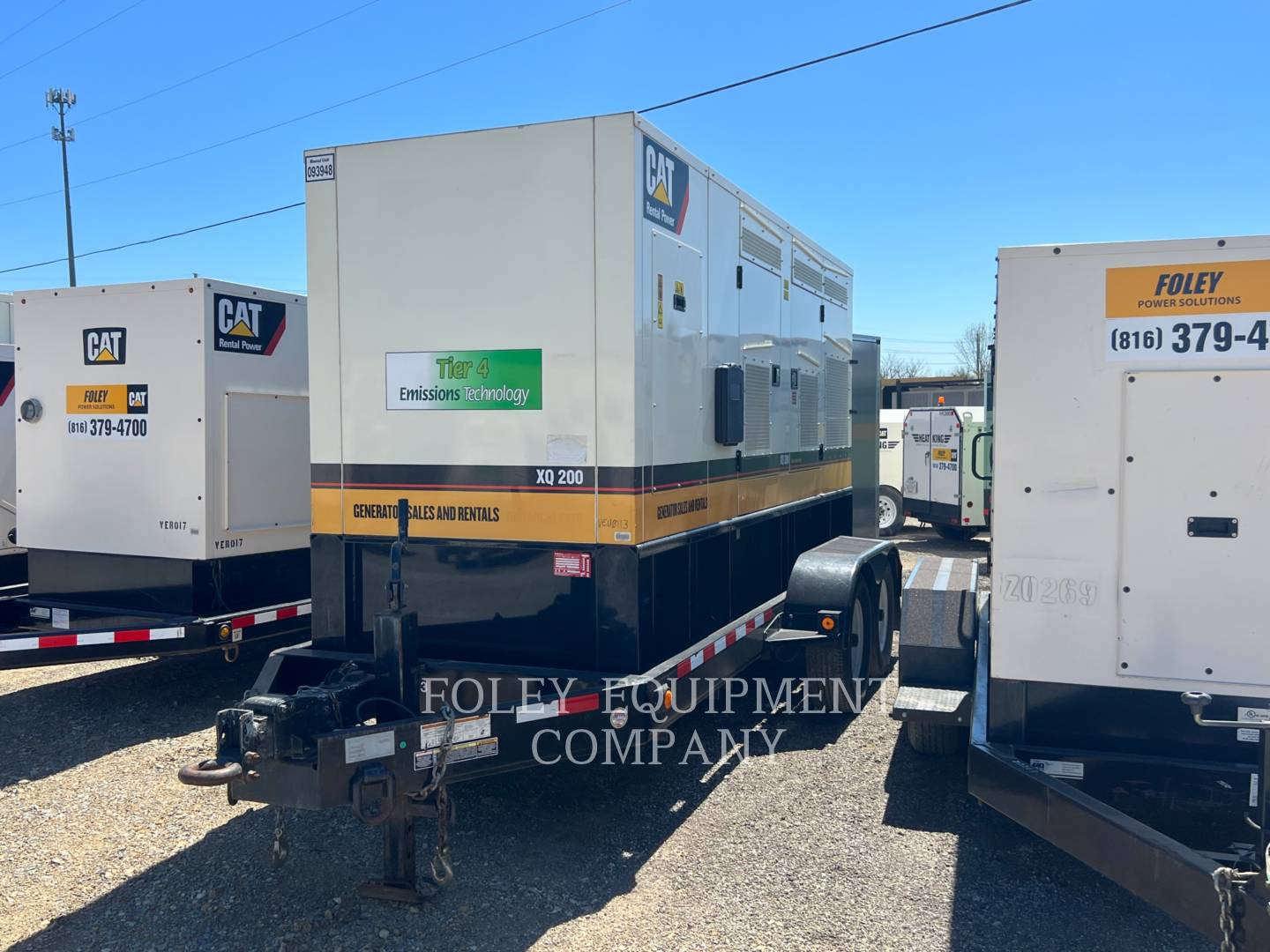 2013 Caterpillar XQ200 Generator