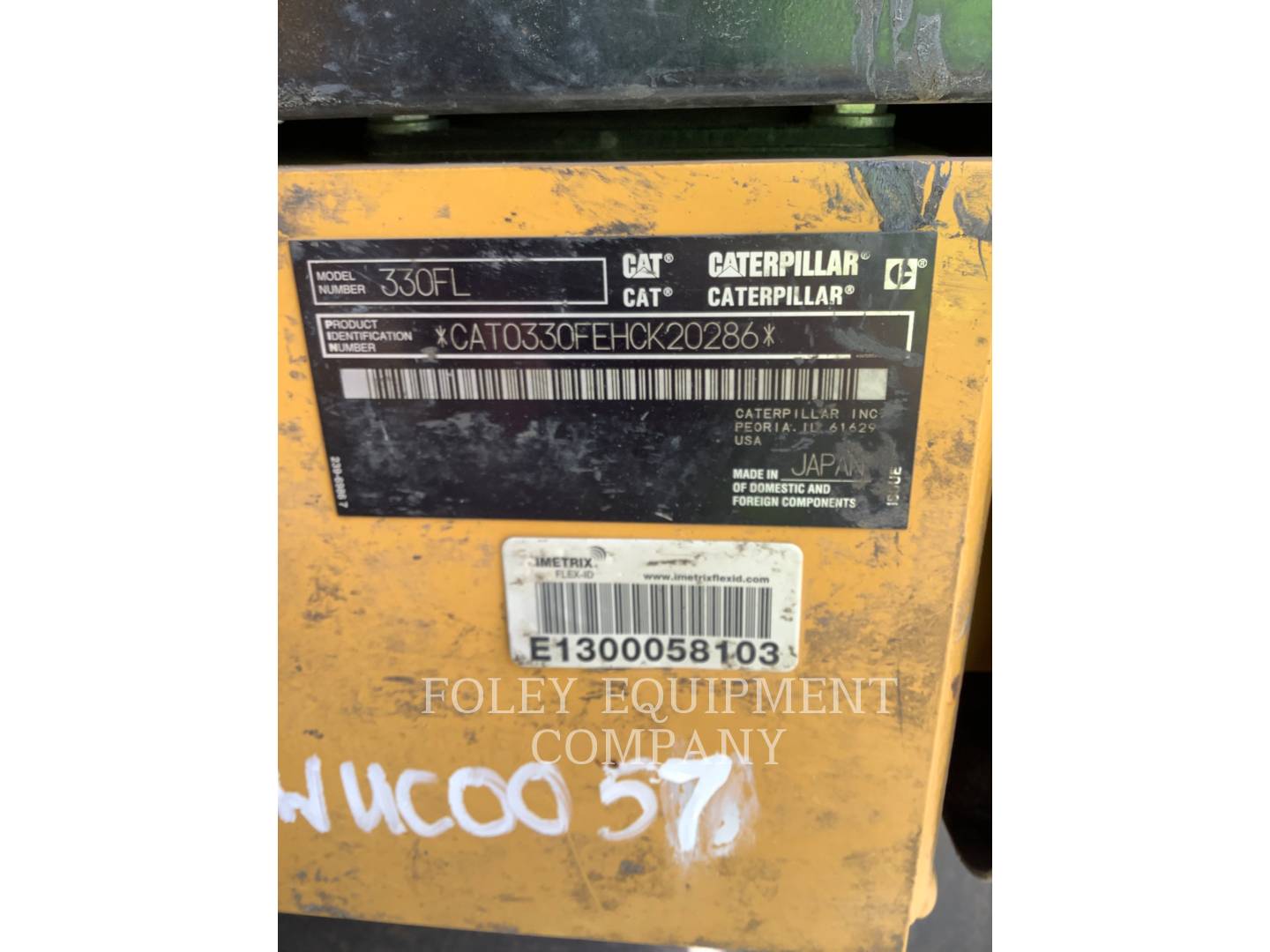 2019 Caterpillar 330FL12 Excavator