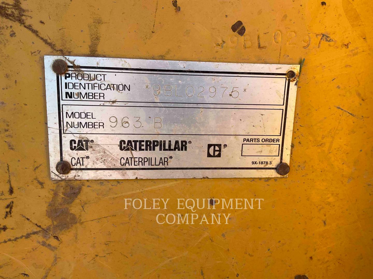 1999 Caterpillar 963B Compact Track Loader