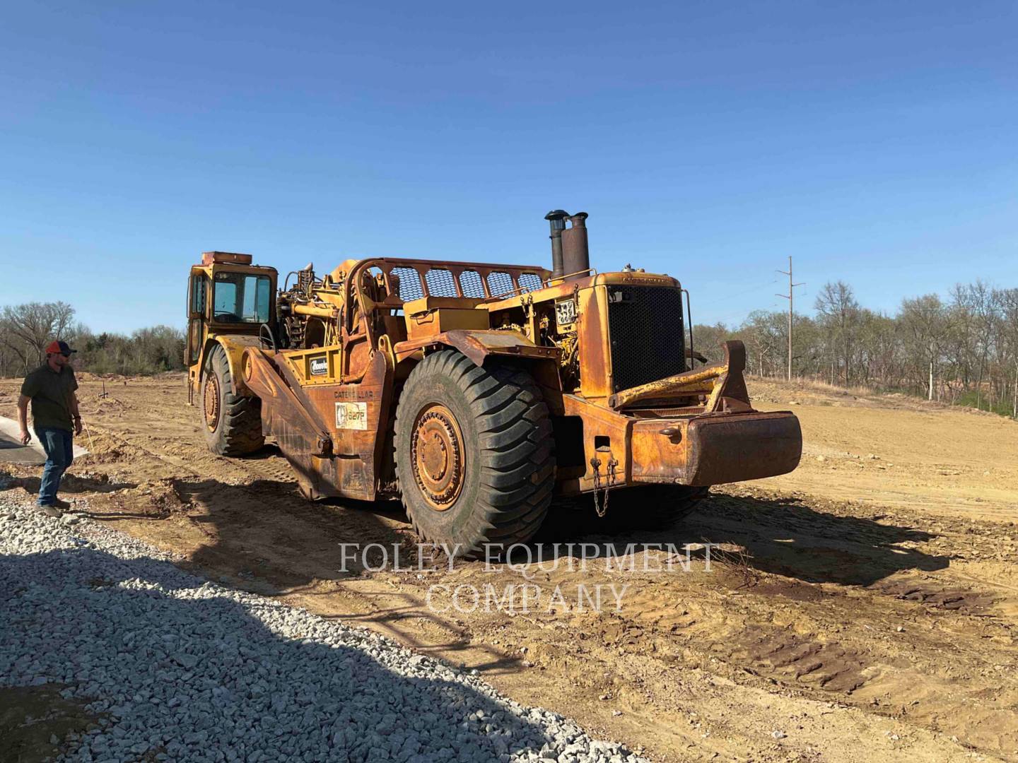 1984 Caterpillar 627B Wheel Tractor