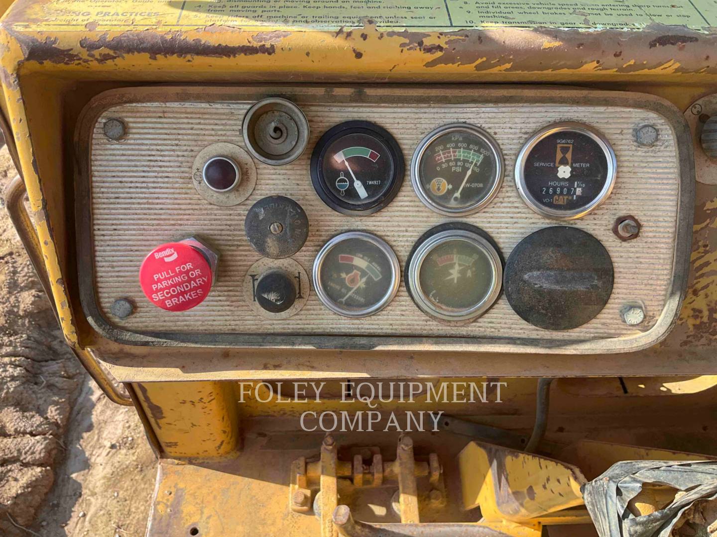 1984 Caterpillar 627B Wheel Tractor