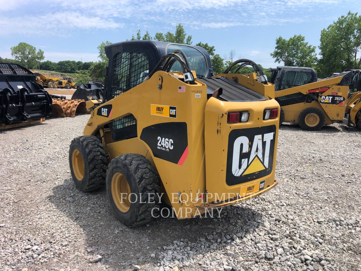 2011 Caterpillar 246CSTD2C Skid Steer Loader