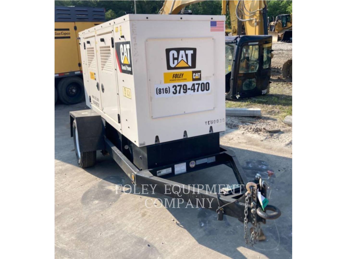 2018 Caterpillar XQ60KVA Generator