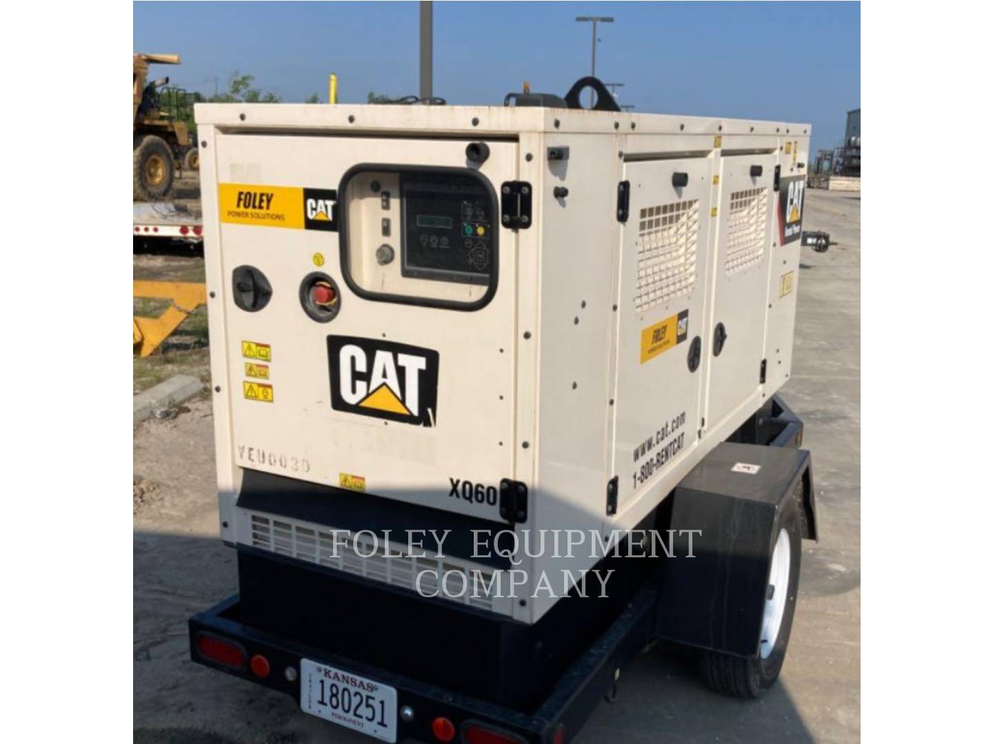 2018 Caterpillar XQ60KVA Generator