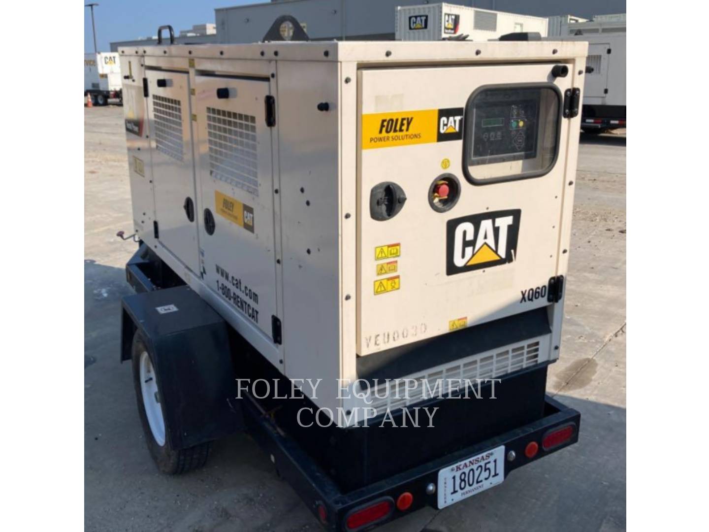 2018 Caterpillar XQ60KVA Generator