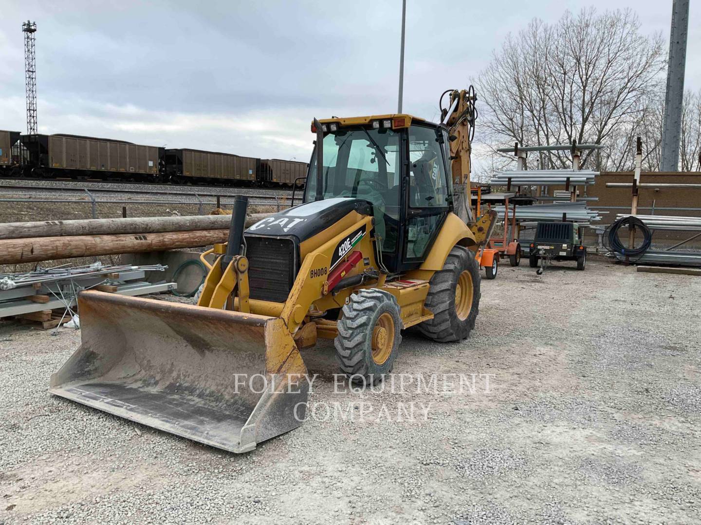 2007 Caterpillar 420E Tractor Loader Backhoe