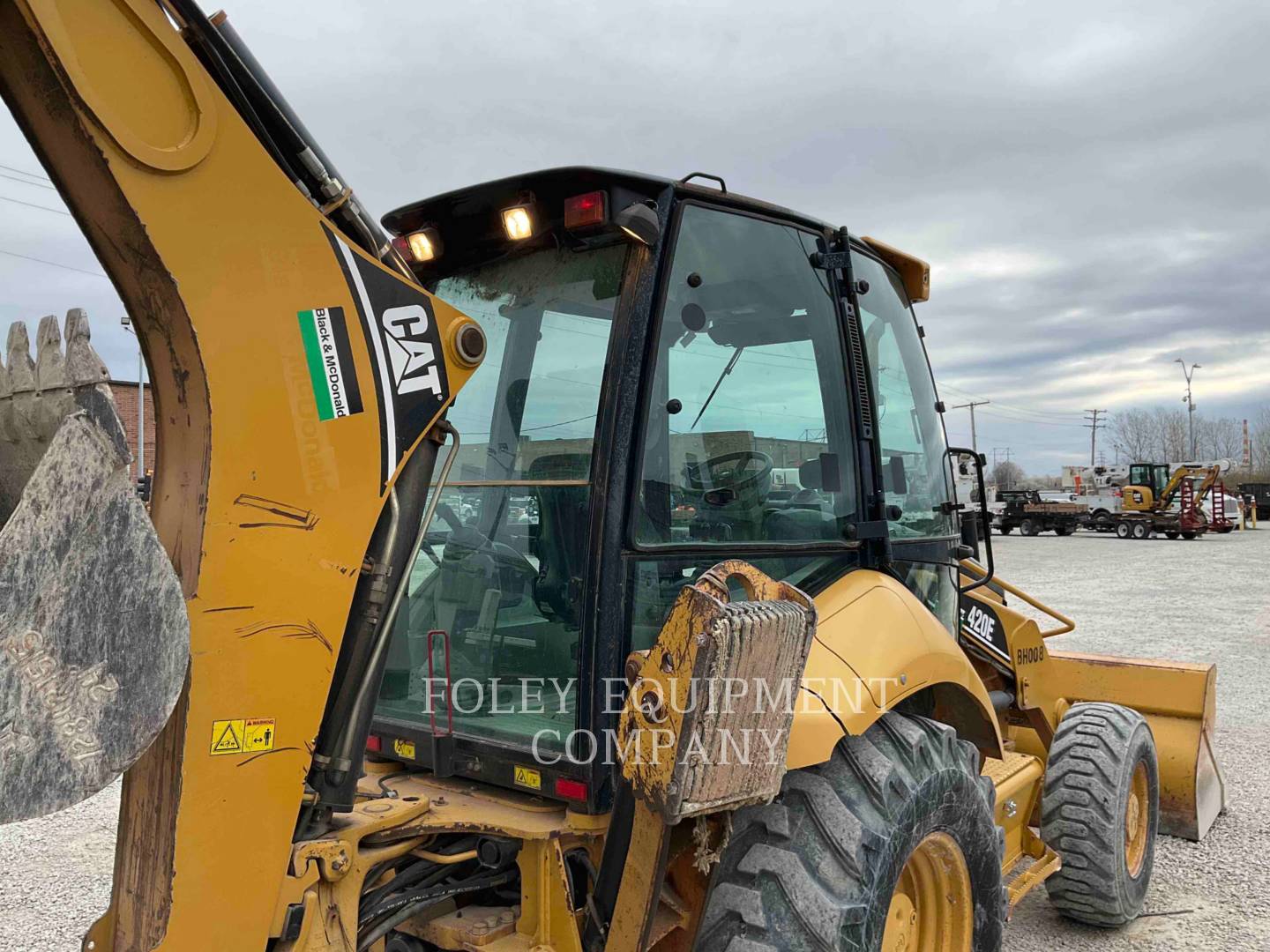 2007 Caterpillar 420E Tractor Loader Backhoe