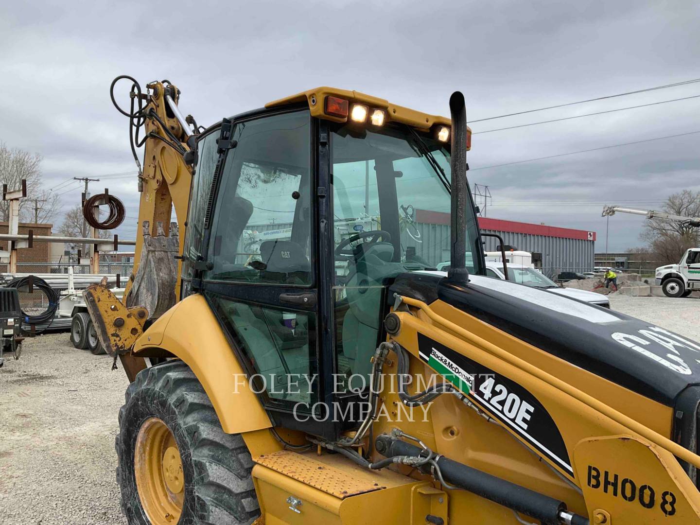 2007 Caterpillar 420E Tractor Loader Backhoe