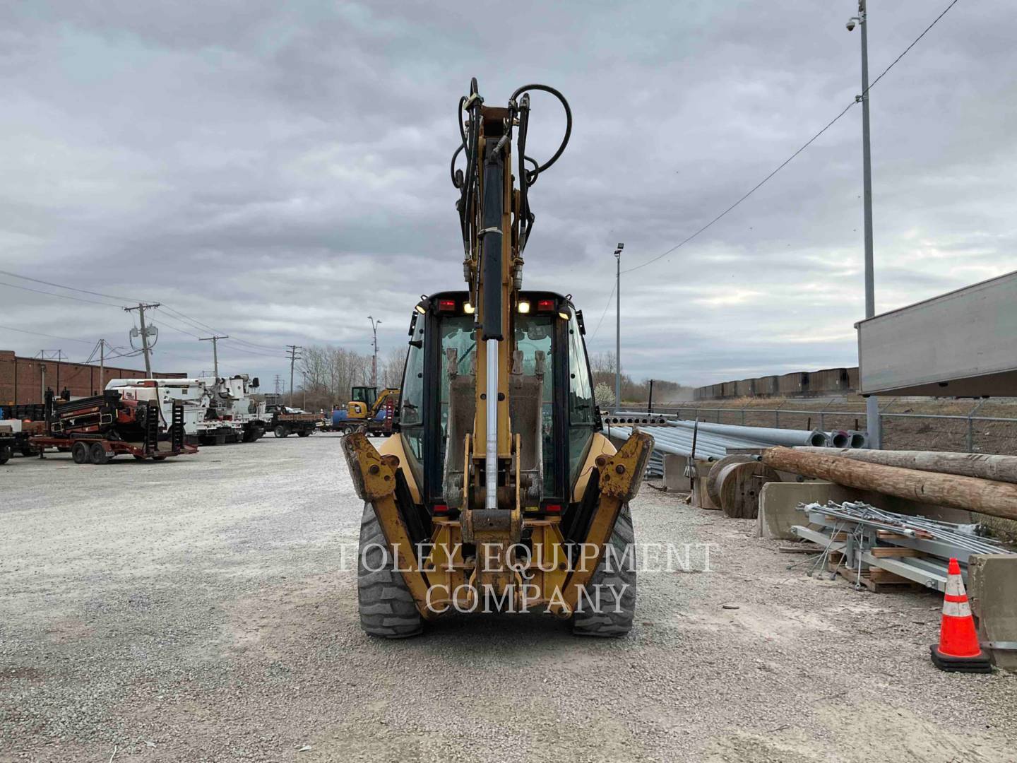 2007 Caterpillar 420E Tractor Loader Backhoe