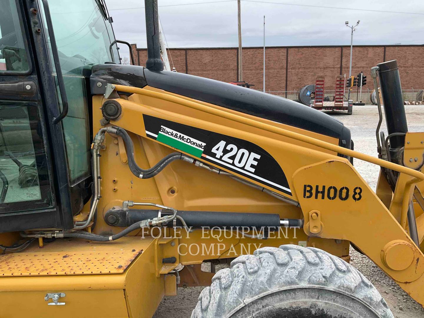 2007 Caterpillar 420E Tractor Loader Backhoe