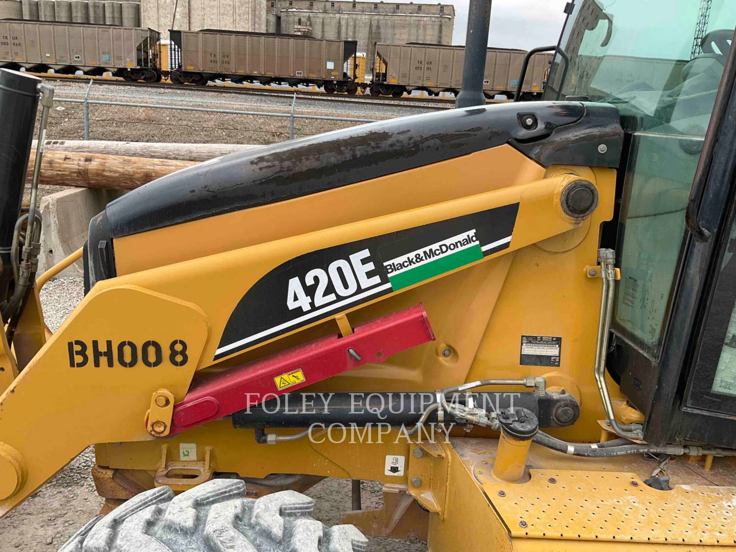 2007 Caterpillar 420E Tractor Loader Backhoe