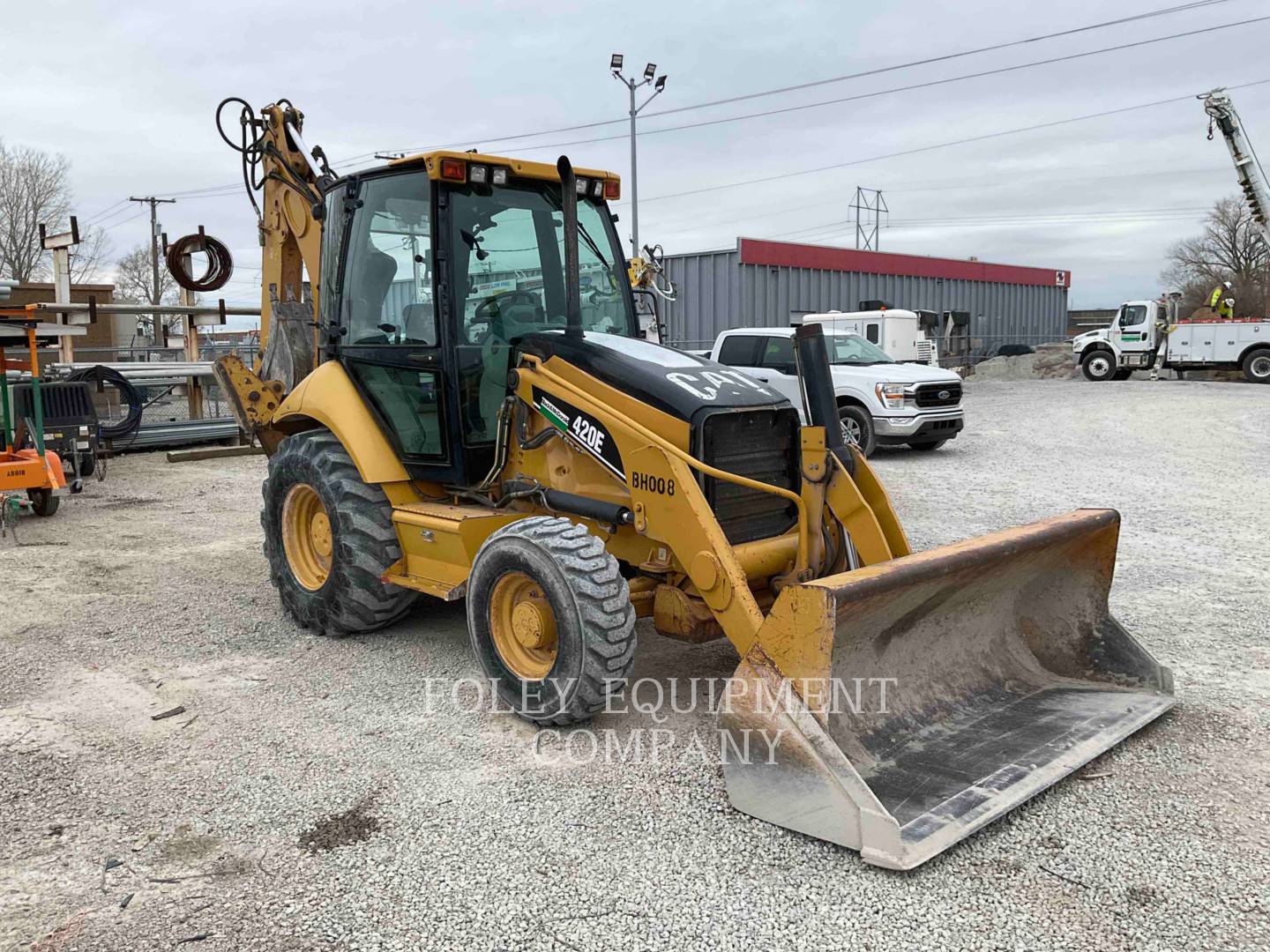 2007 Caterpillar 420E Tractor Loader Backhoe