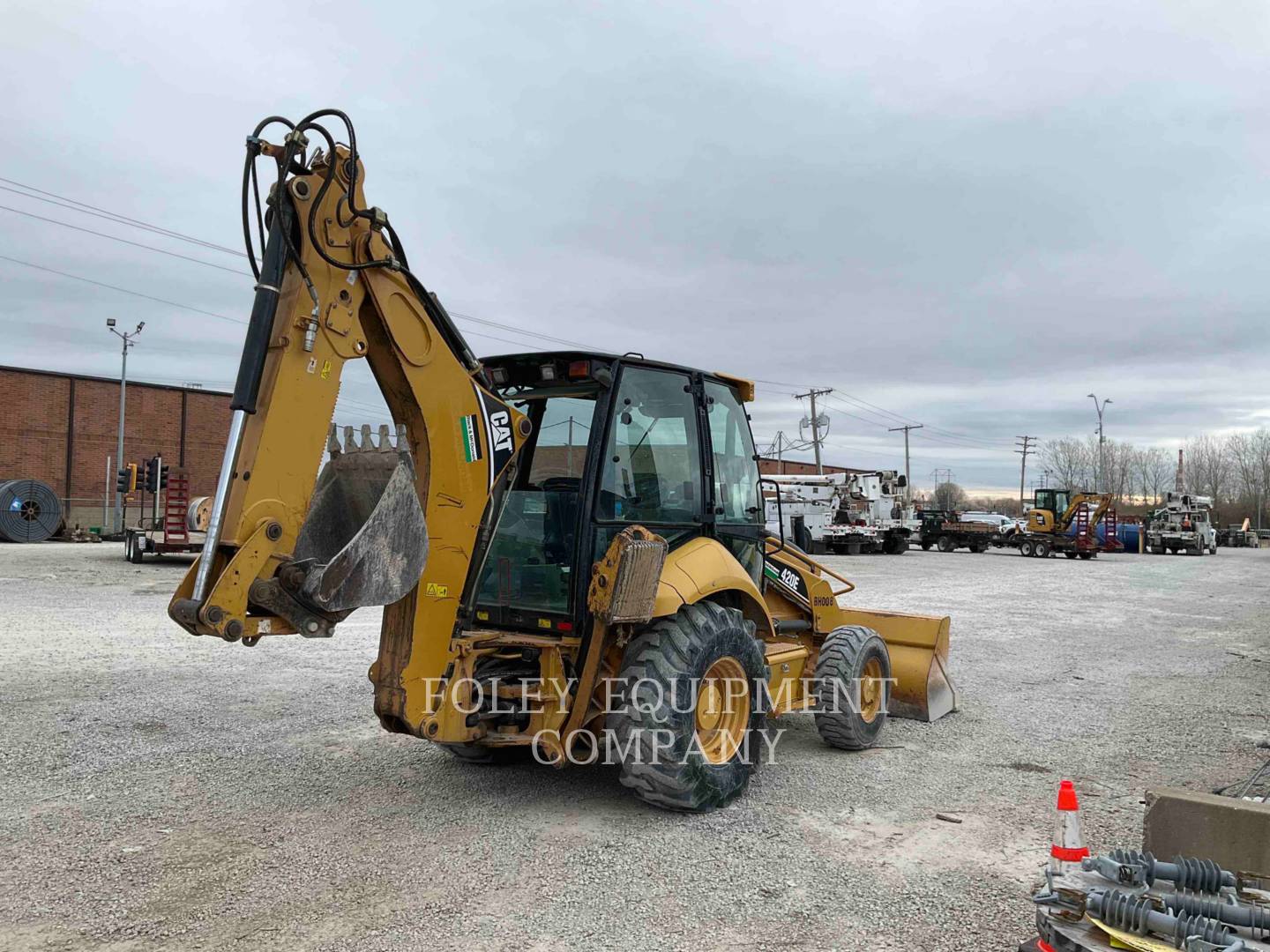 2007 Caterpillar 420E Tractor Loader Backhoe