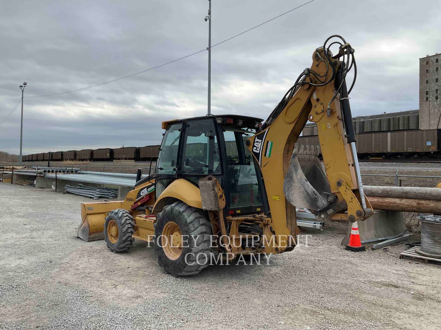 2007 Caterpillar 420E Tractor Loader Backhoe