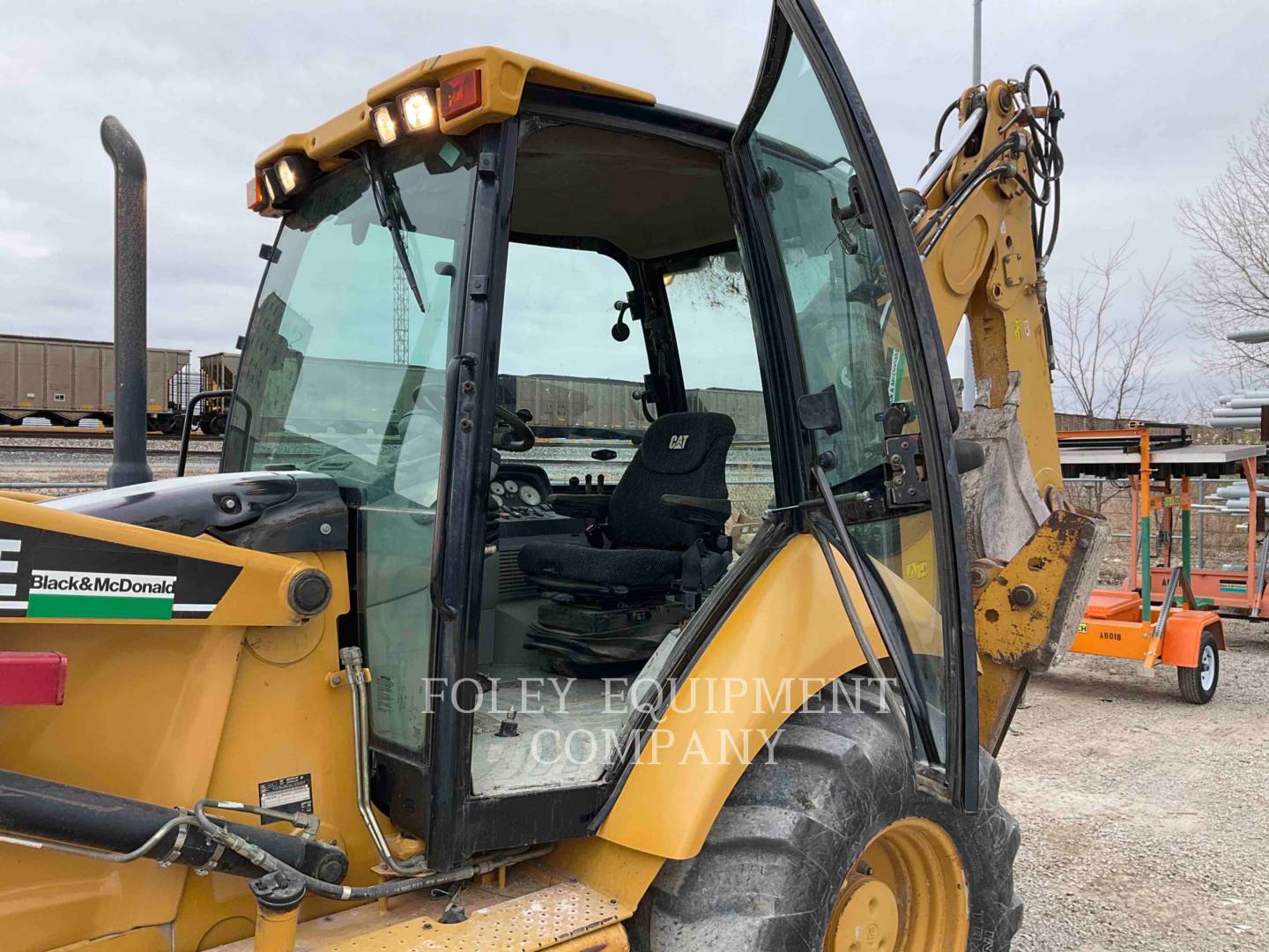 2007 Caterpillar 420E Tractor Loader Backhoe