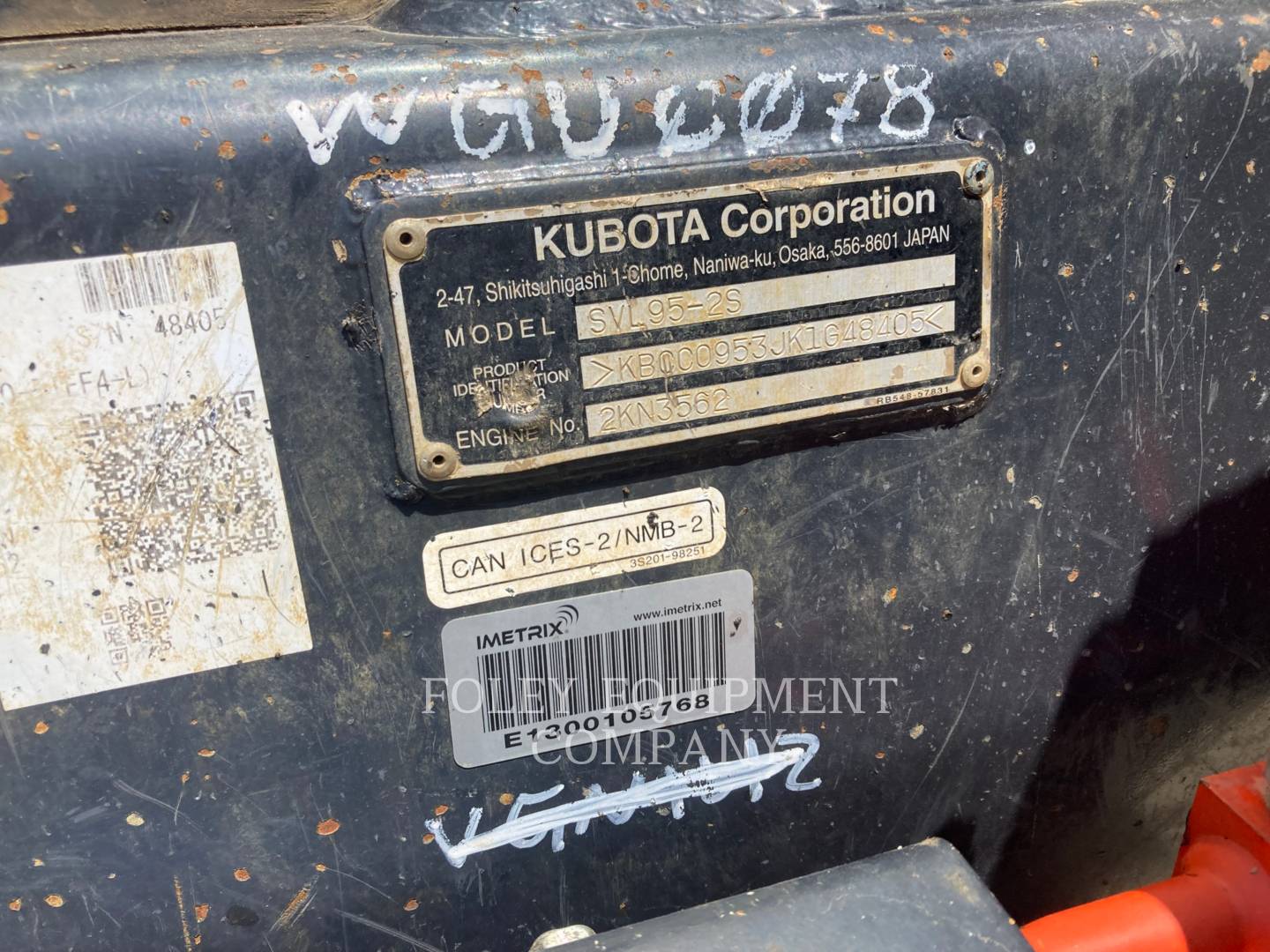 2019 Kubota SVL952S Skid Steer Loader