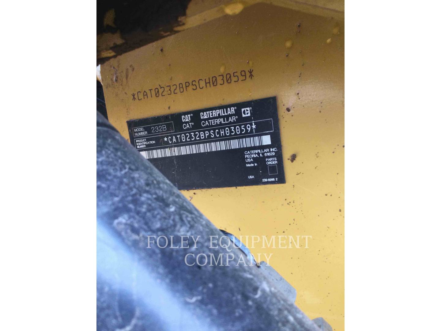 2008 Caterpillar 232B2 Skid Steer Loader