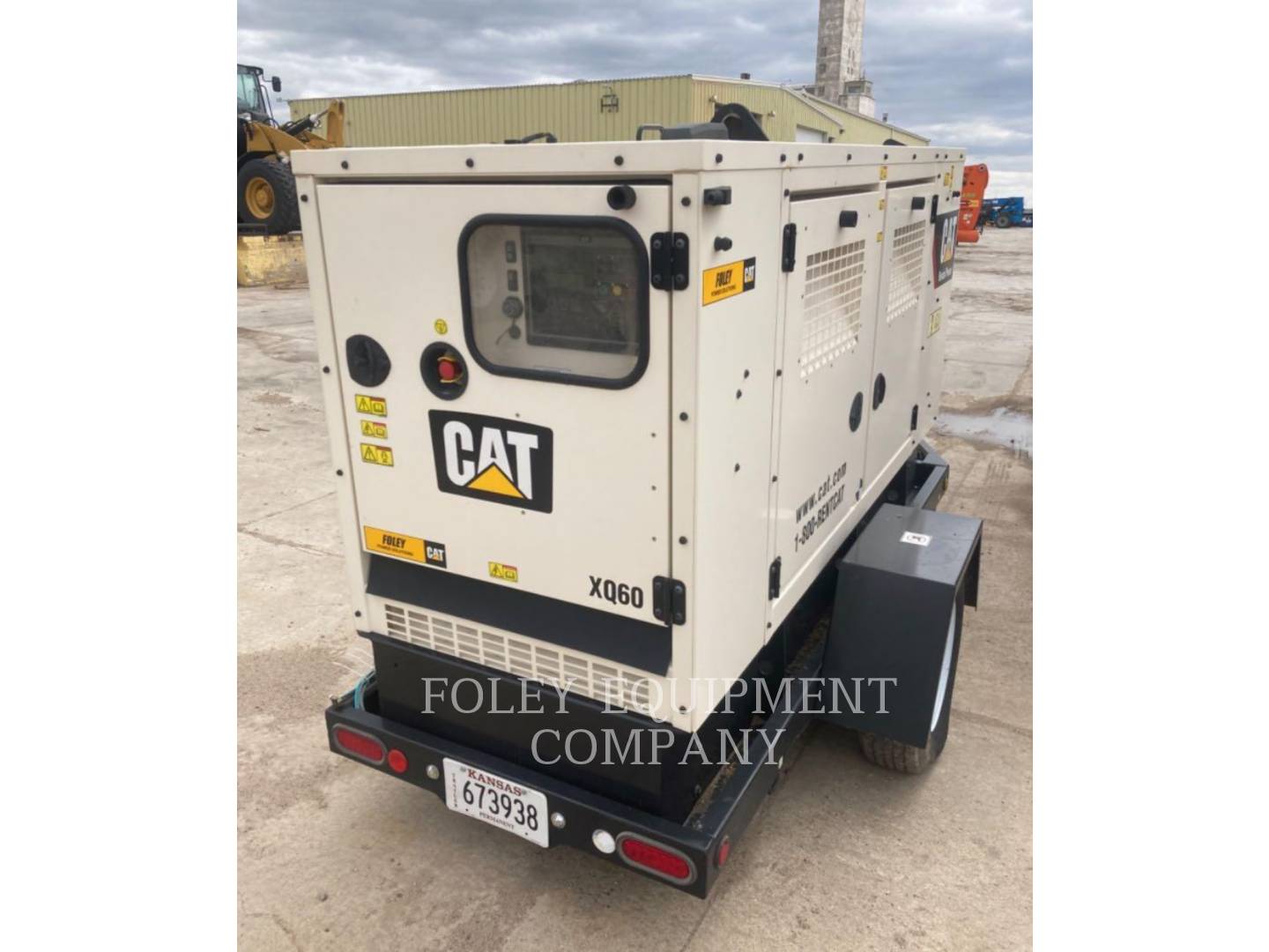 2020 Caterpillar XQ60KVA Generator