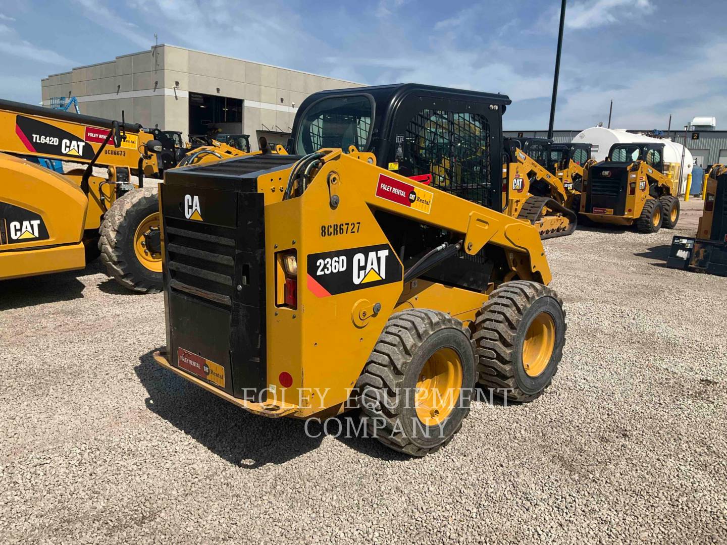 2018 Caterpillar 236DSTD1CA Skid Steer Loader