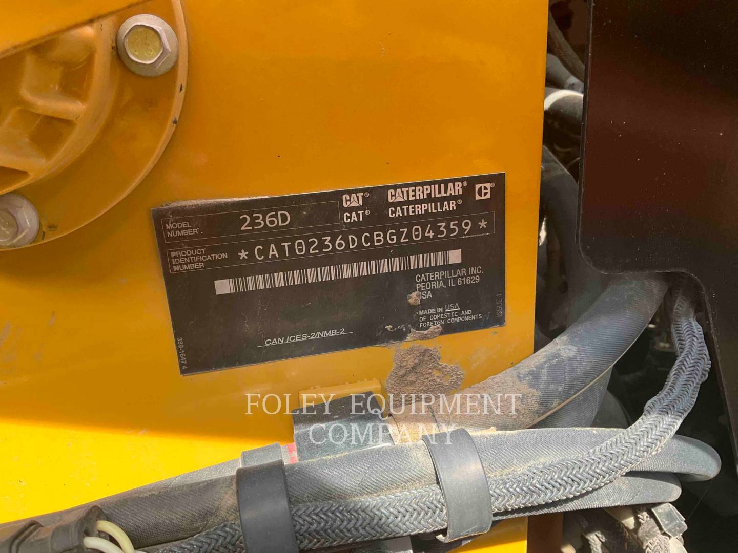 2018 Caterpillar 236DSTD1CA Skid Steer Loader