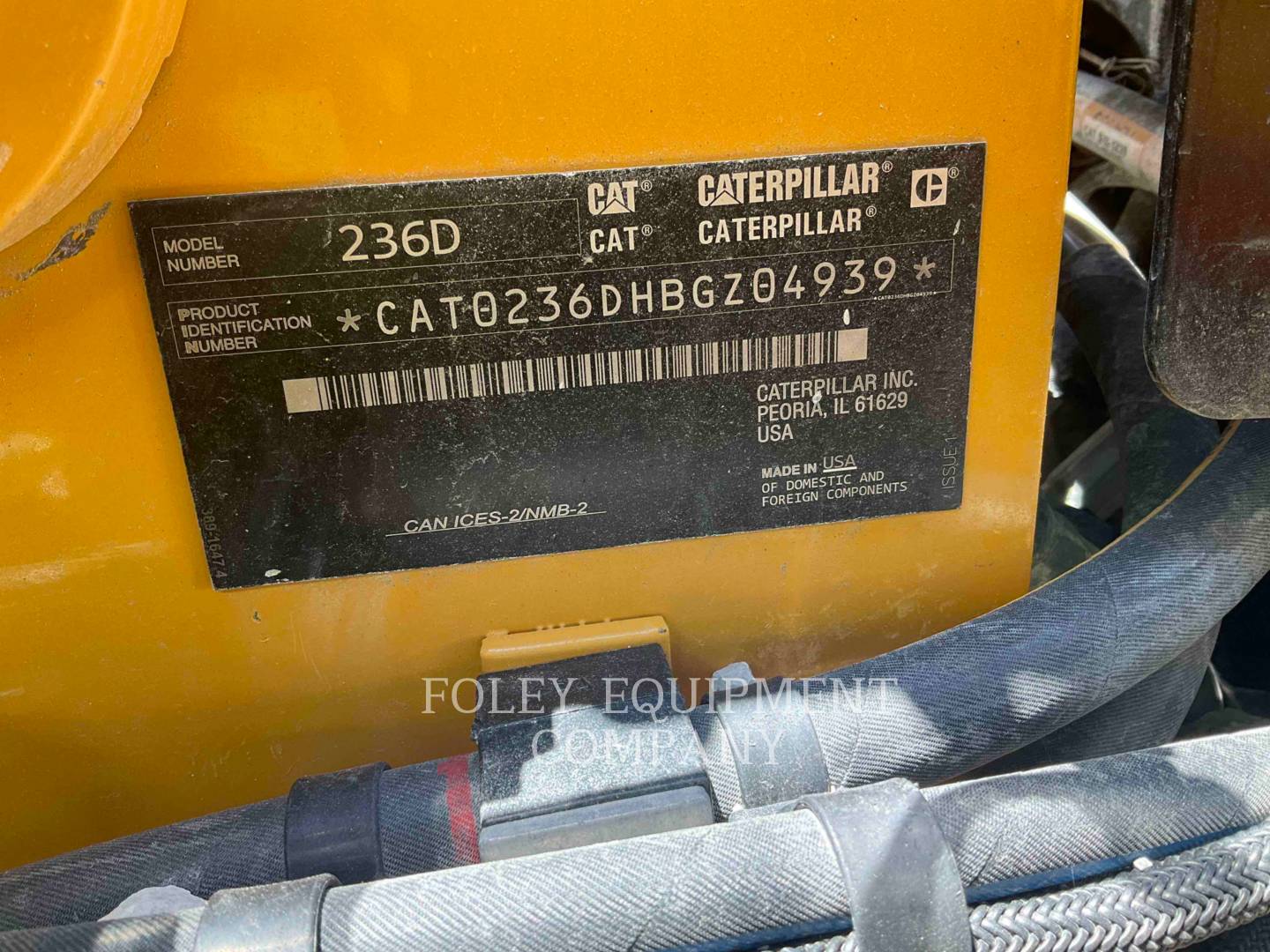 2019 Caterpillar 236D Skid Steer Loader