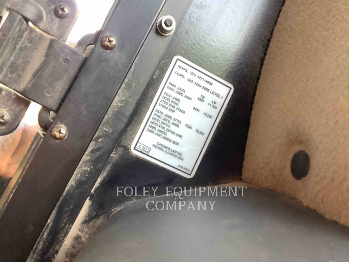 2019 Caterpillar 239DSTD1CA Skid Steer Loader