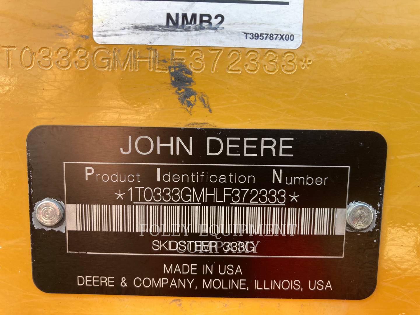 2020 John Deere 333G Skid Steer Loader