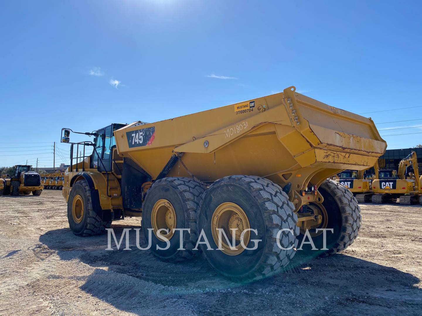 2018 Caterpillar 745-04 Articulated Truck