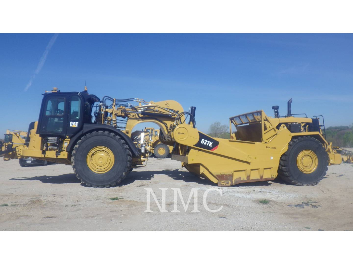 2018 Caterpillar 637K Wheel Tractor