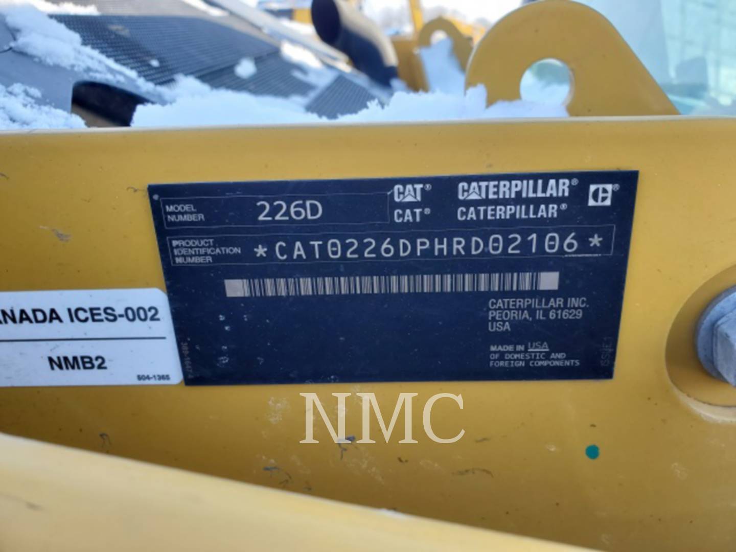 2017 Caterpillar 226D Skid Steer Loader