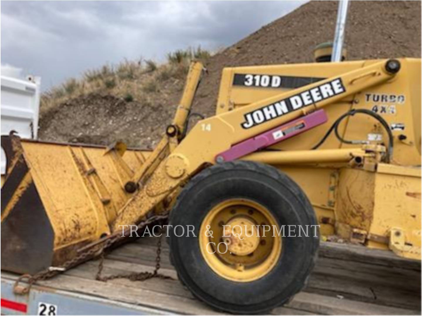 1997 John Deere 310D Tractor Loader Backhoe