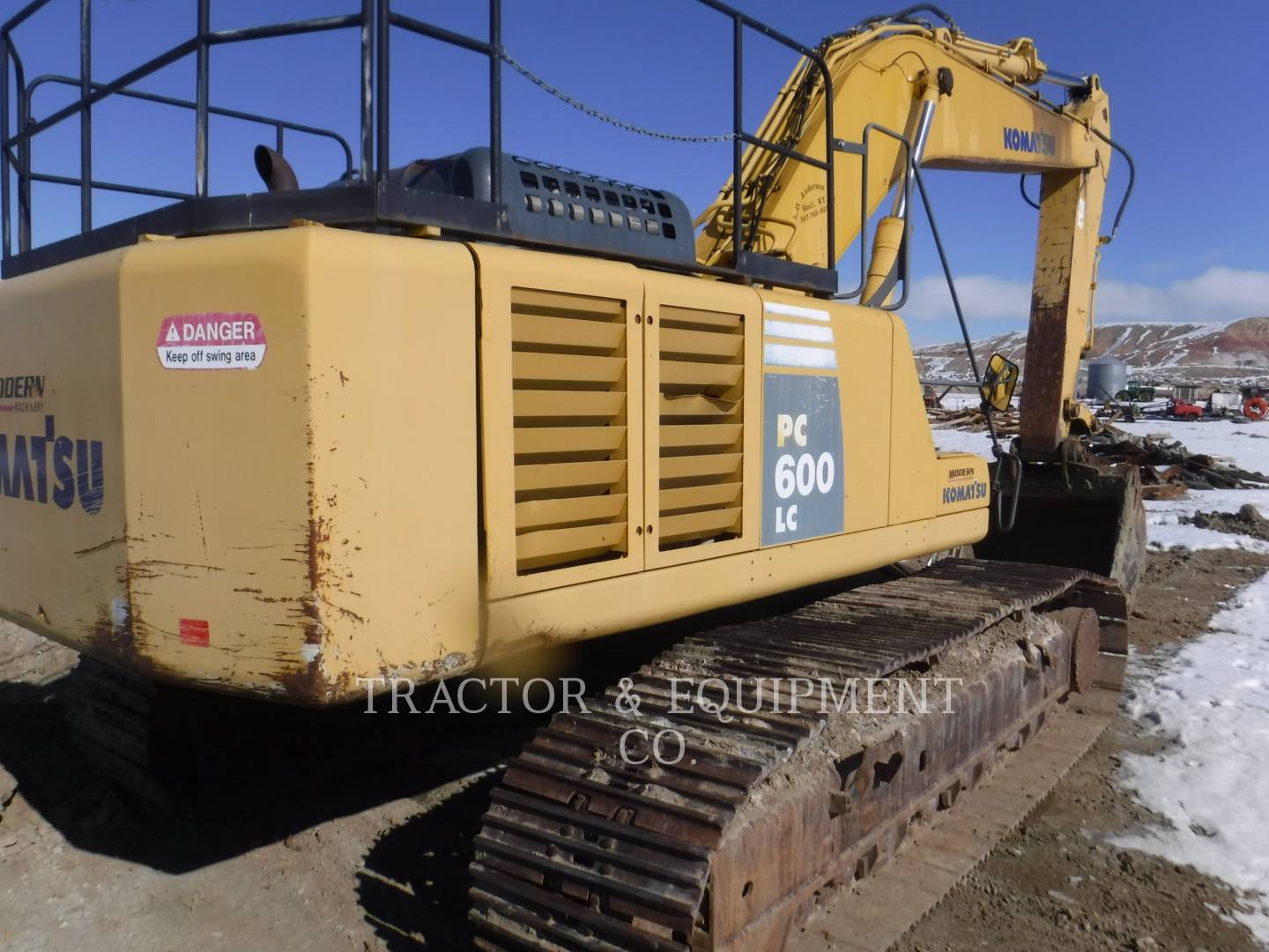 2007 Komatsu PC600 Excavator