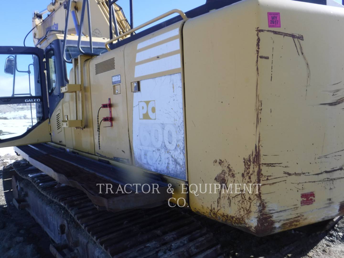 2007 Komatsu PC600 Excavator