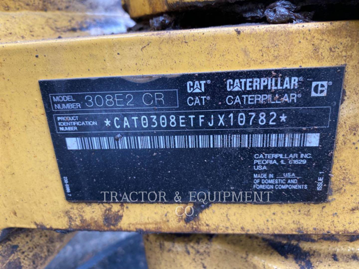 2018 Caterpillar 308E2 CRCB Excavator