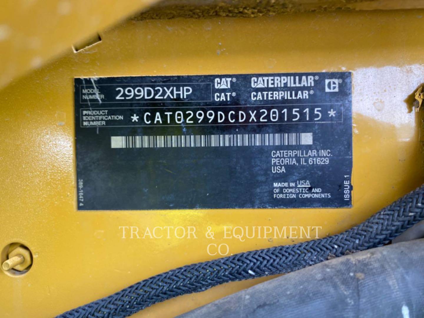 2017 Caterpillar 299D2 XHP Skid Steer Loader