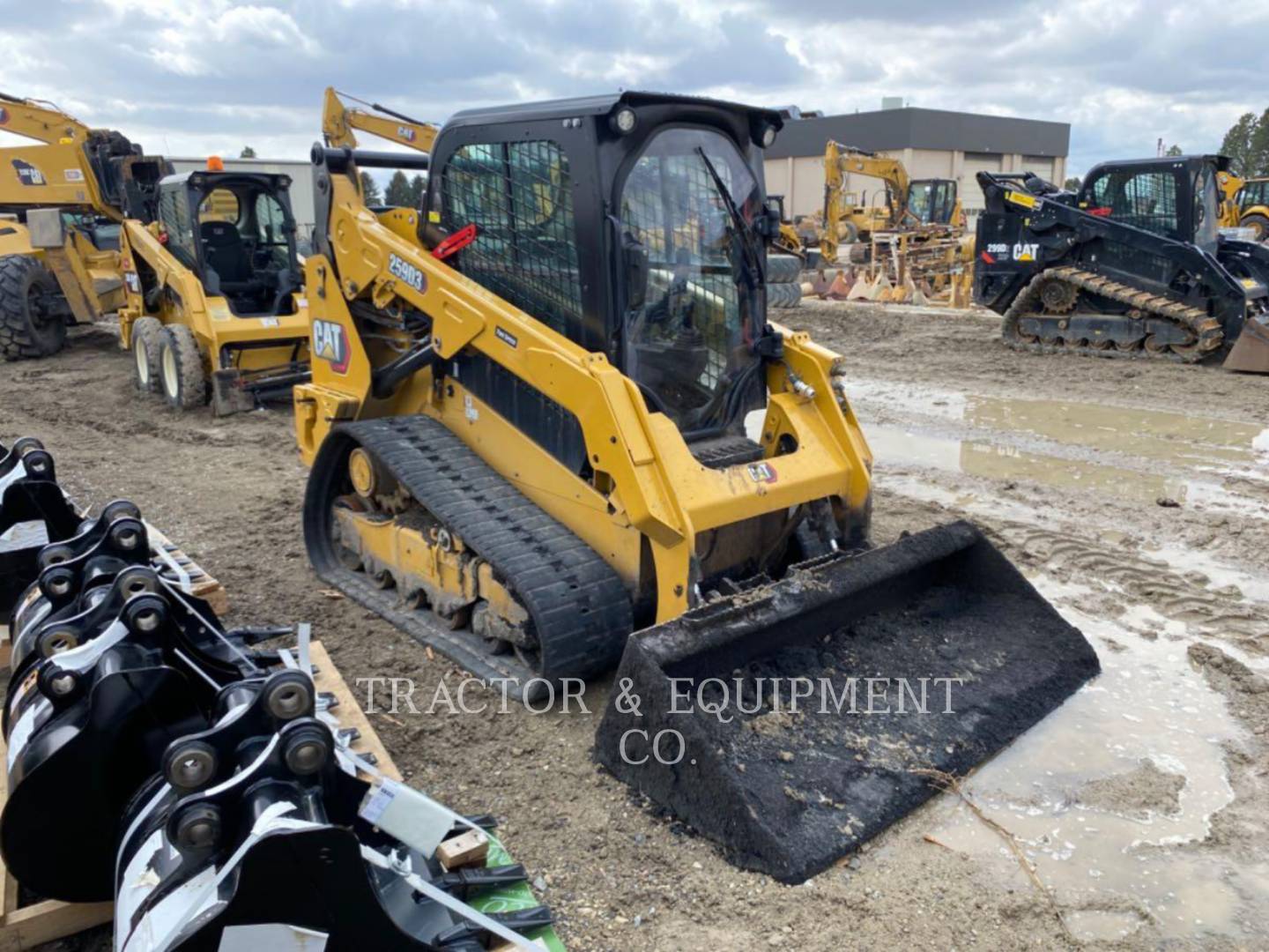 2022 Caterpillar 259D3 H2CB Skid Steer Loader